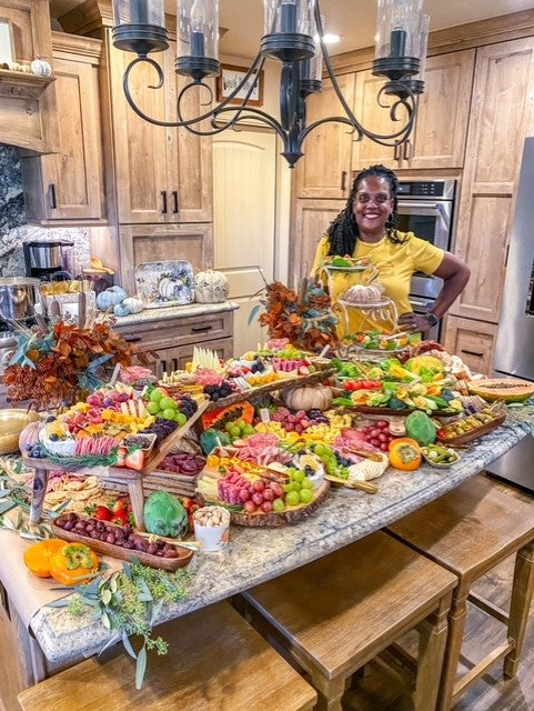 Tiered Grazing Table